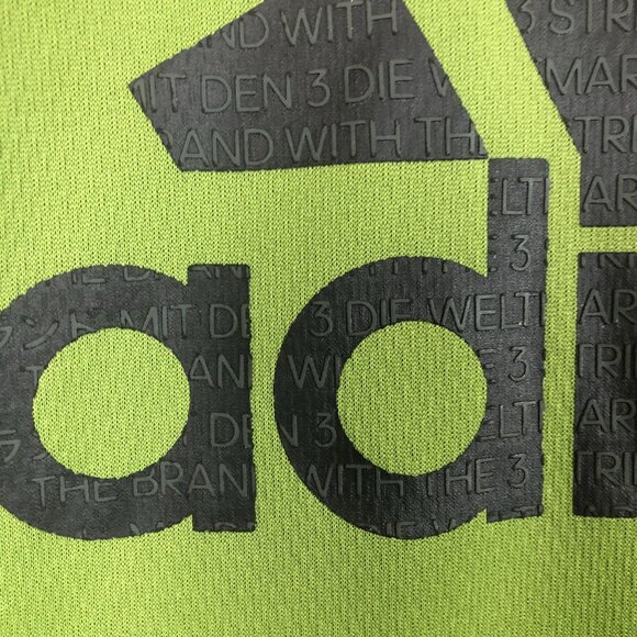 Adidas Hooded Sweatshirt Men's Sz Small ClimaWarm Pullover Kangaroo Pocket Green - Picture 3 of 12